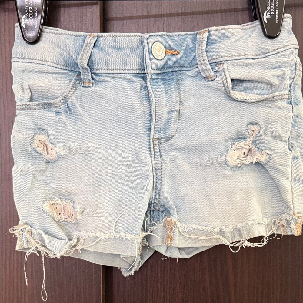 SO Kids Distressed Denim Shorts